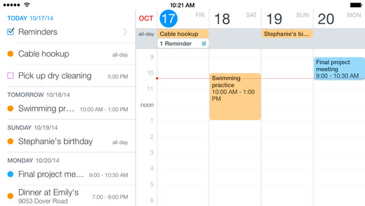 Fantastical 2- Time Management Apps Save Time